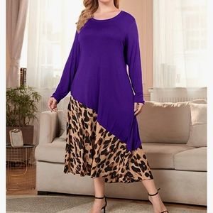 Aupyeo Leopard Dress